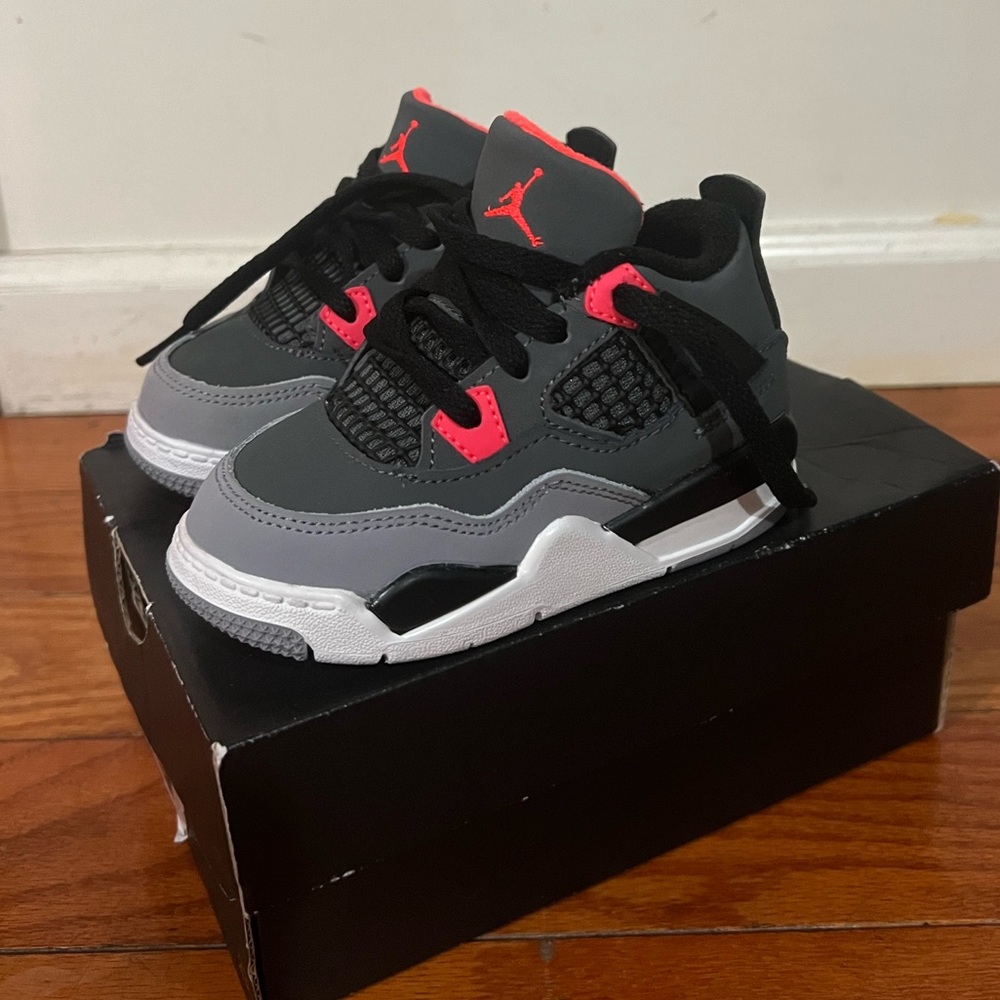 Air Jordan 4 Retro 'Infrared' toddler 7C